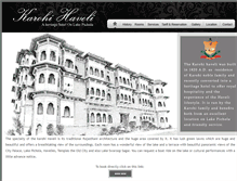 Tablet Screenshot of karohihaveli.com